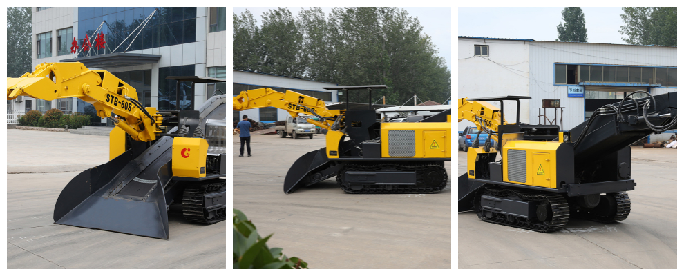 Bukti Letupan Crawler Mucking Loader untuk Tambang Batubara