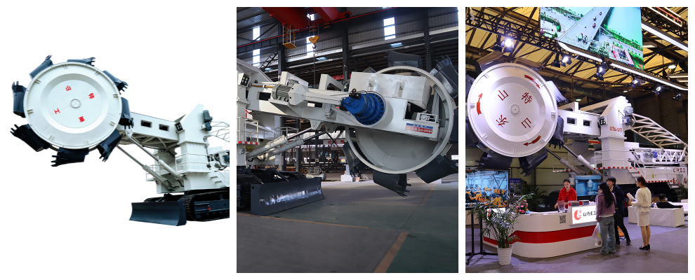 High Performance Port Bucket Wheel Excavator