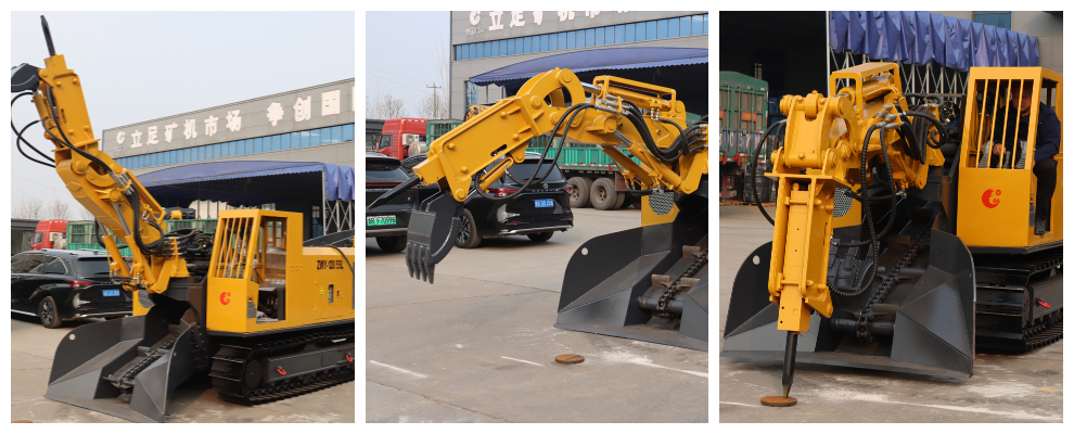 Loader Slag Tunnel Pelbagai fungsi untuk lombong arang batu