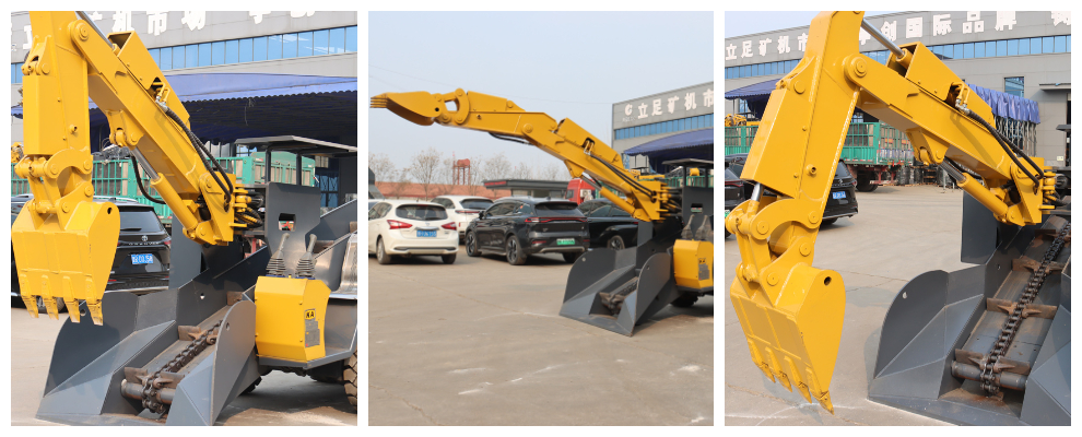 Loader Mucking Wheel yang Disesuaikan untuk Tambang Batubara