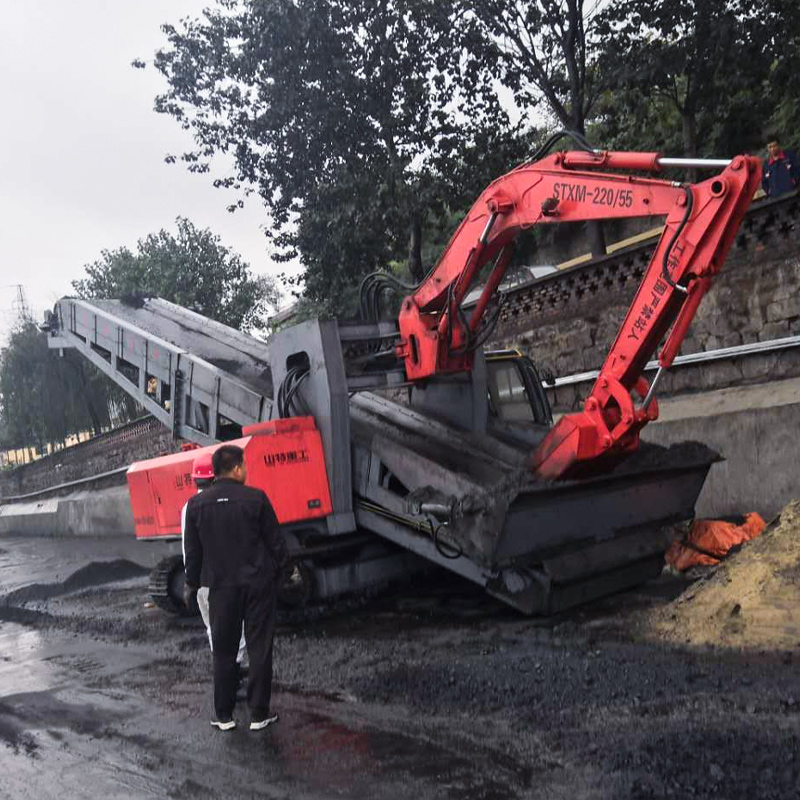 High Efficiency Rail Unloader For Train