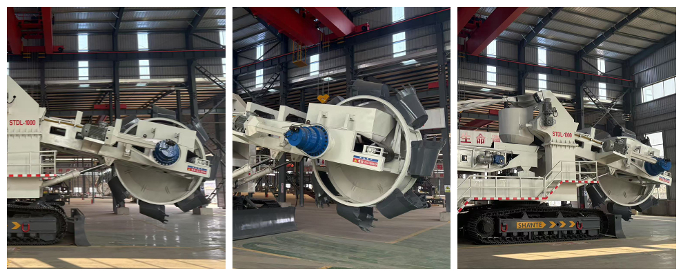 Reclaimer Stacker Roda Baldi Baru untuk Port