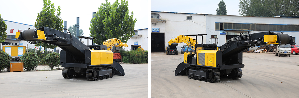 Mucking Loader с конвейерной лентой Crawler