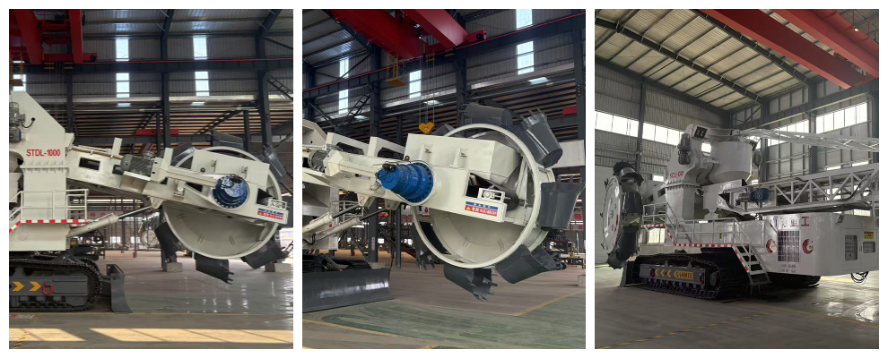 Электрический роторный экскаватор