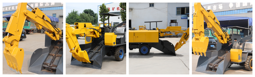 Explosion Proof Wheel Mucking Loader For Coal Mine