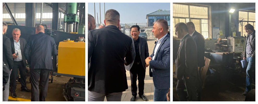 Serbian Client Delegation Visits Shandong Shante Heavy Industry for Inspection and Exchange, Jointly Initiating a New Journey of Cooperation Serbian Client Delegation Visits Shandong Shante Heavy Industry for Inspection and Exchange, Jointly Initiating a New Journey of Cooperation