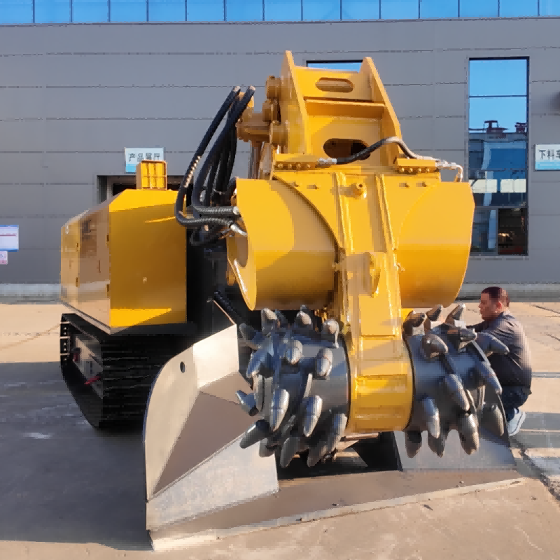 Roadheader Machine Applied in Underground Mining Work - Shandong Shante ...