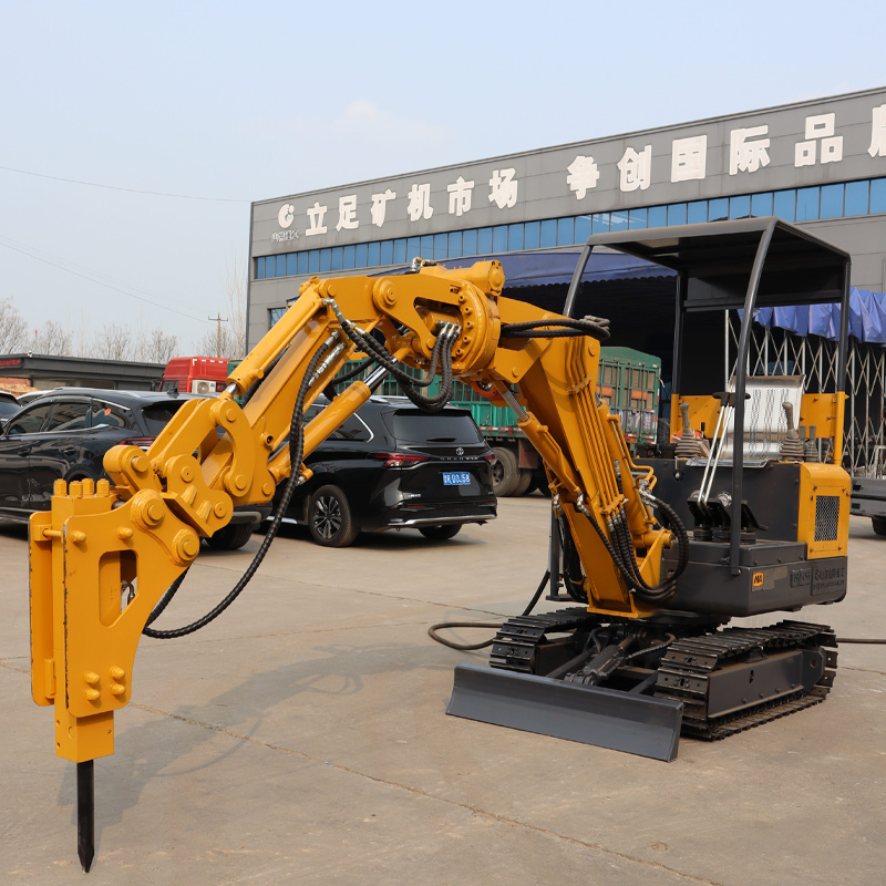 Электрический микроэкскаватор