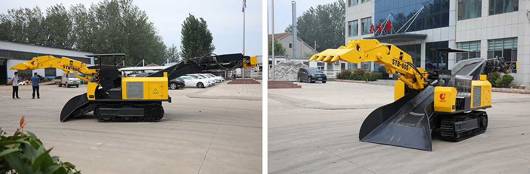 Mucking Loader с конвейерной лентой Crawler