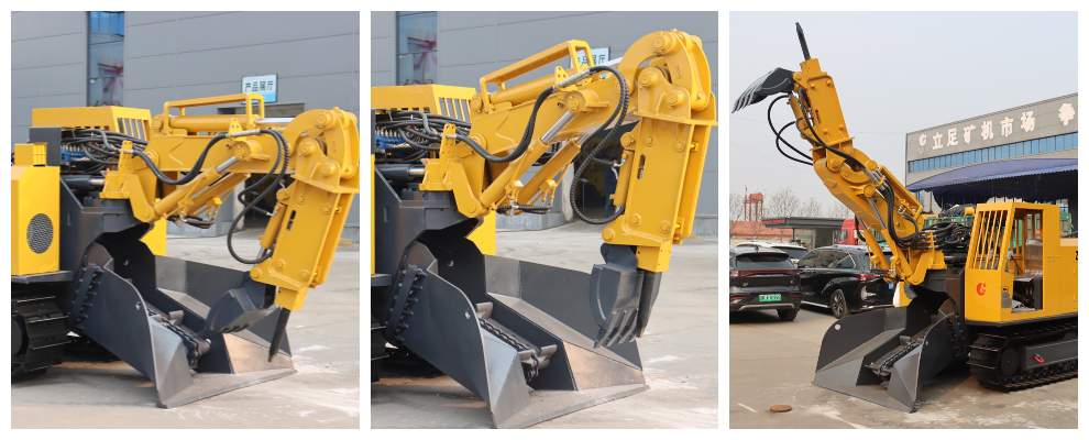 Взрывозащищенный многофункциональный погрузчик для больших уклонов