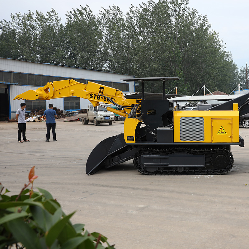 Высокопроизводительный гусеничный погрузчик для угольной шахты