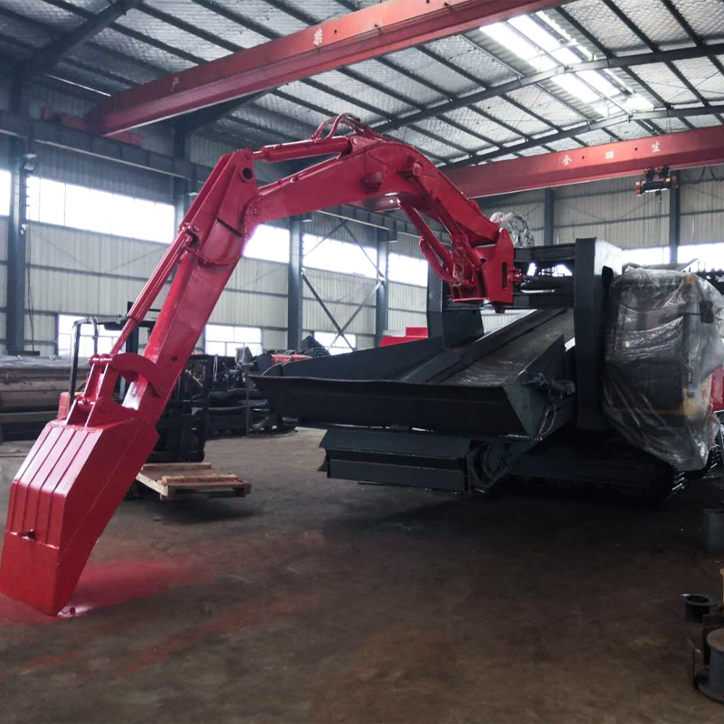 High Efficiency Rail Unloader For Train