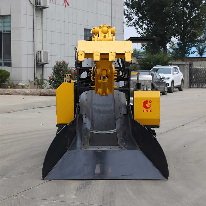 Высокопроизводительный гусеничный погрузчик для угольной шахты