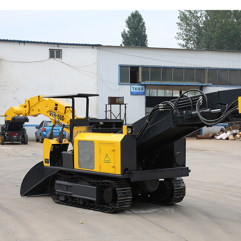 Высокопроизводительный гусеничный погрузчик для угольной шахты