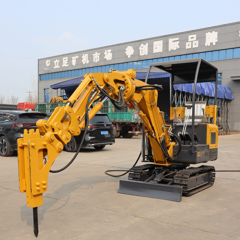 Электрический микроэкскаватор