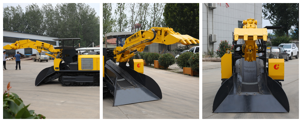 Crawler Mucking Loader untuk Perlombongan