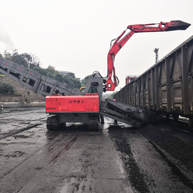 High Performance Rail Unloader