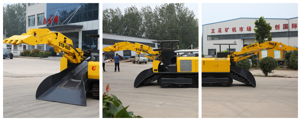 Crawler Mucking Loader untuk Perlombongan