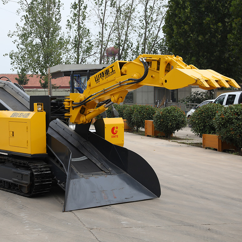 Высокопроизводительный гусеничный погрузчик для угольной шахты