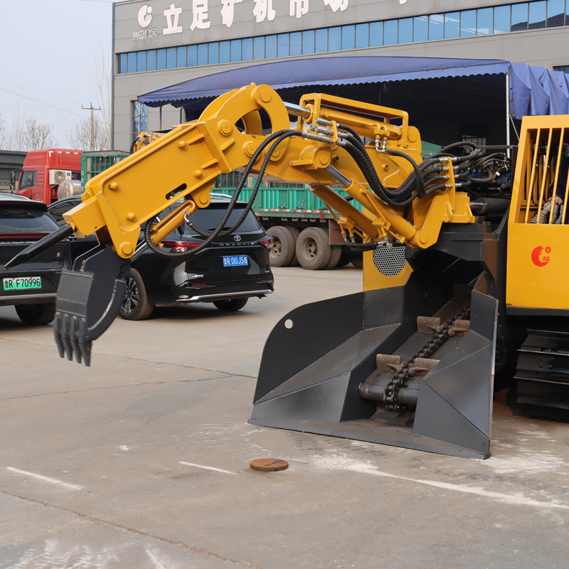 Haggloader/ mucking loader untuk perlombongan