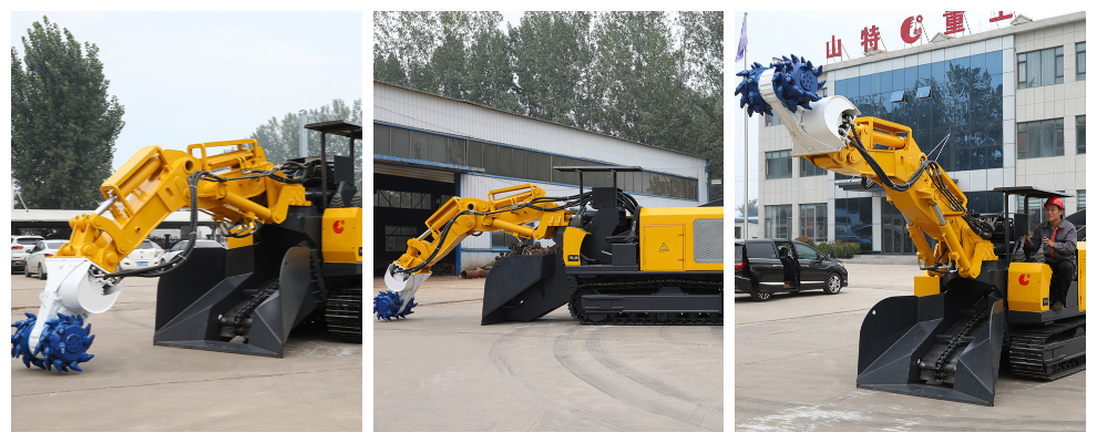 Penggali penggilingan borong untuk lombong arang batu