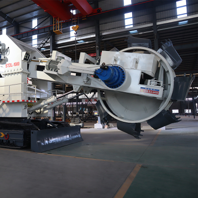 Movable Bucket Stacker Reclaimer