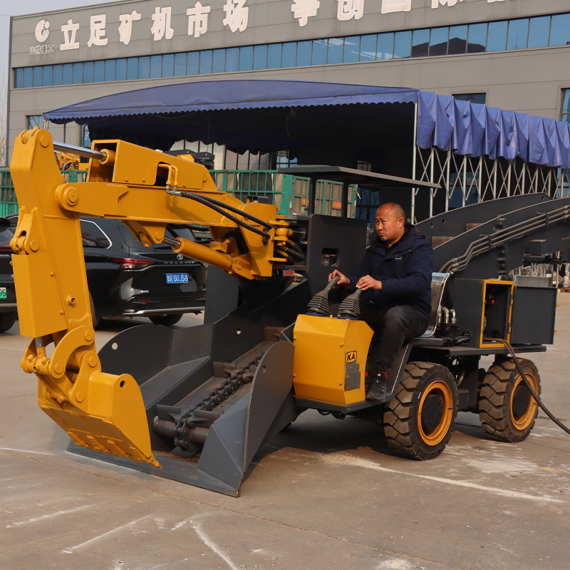 Explosion Proof Wheel Mucking Loader For Coal Mine