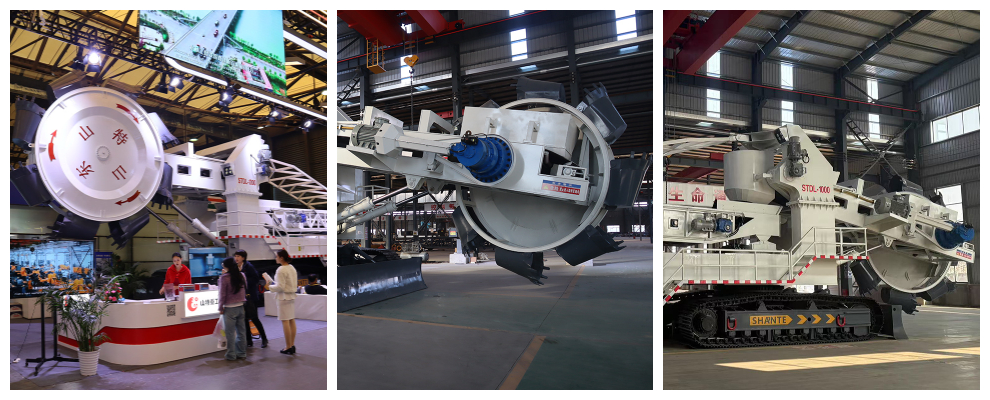 Apilador de carbón Recuperador