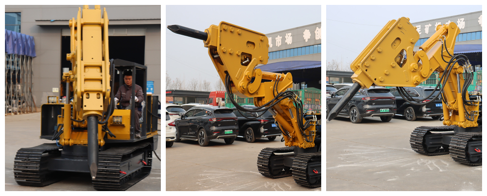 Bukti Letupan Mesin Pemutus Hidraulik Untuk Tambang Batubara