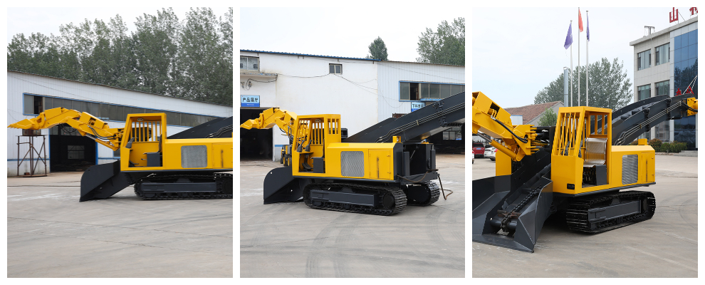 Высокоэффективный хлистое грубого погрузчика с конвейером