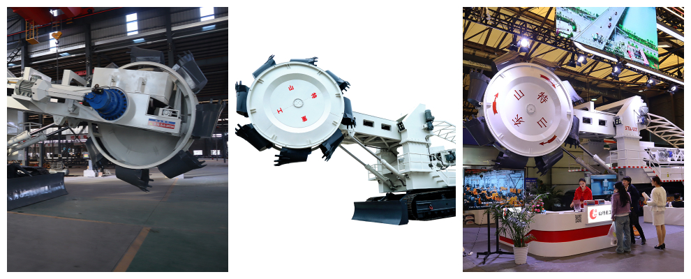 Reclaimer Stacker Roda Balai Elektrik yang disesuaikan