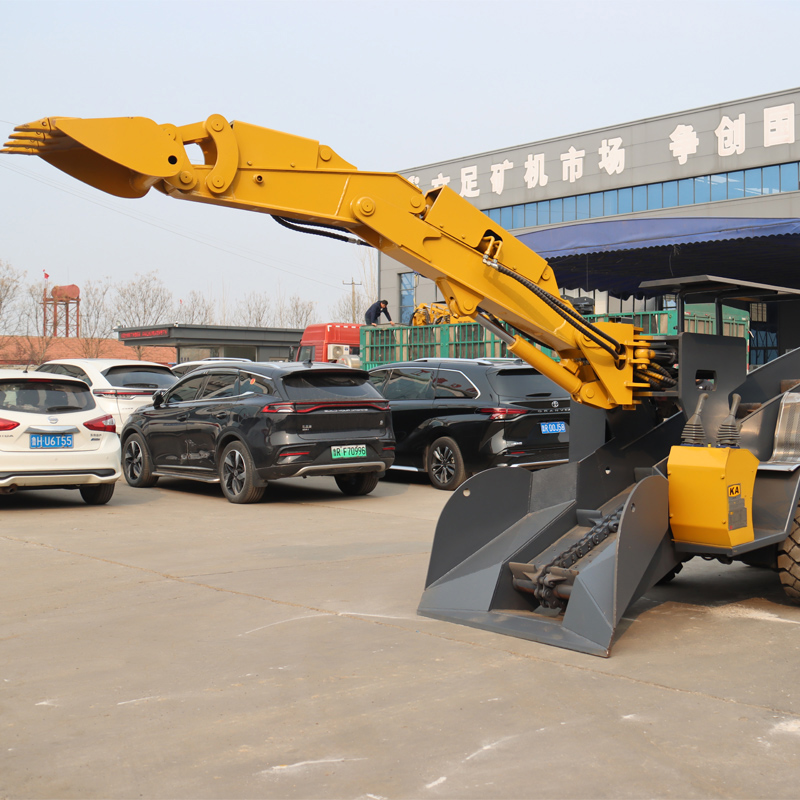 Hochwertiger Radrücklader für Tunnel