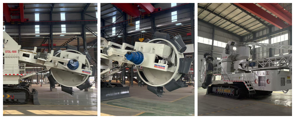 Reclaimer Stacker Roda Bucket untuk Konservasi Air