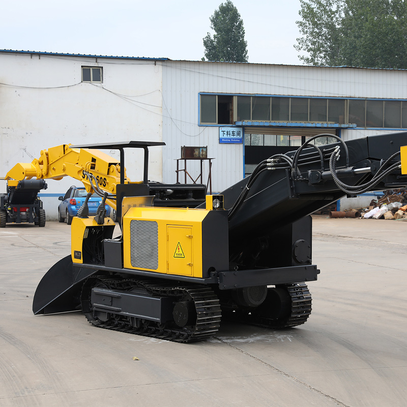 Высокопроизводительный гусеничный погрузчик для угольной шахты