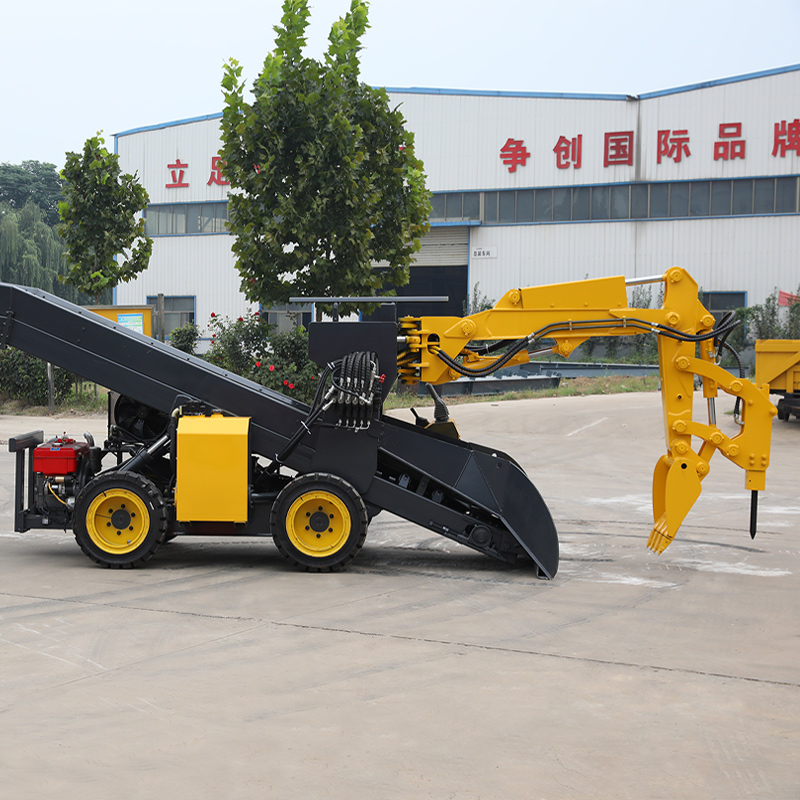 Высокоэффективная многофункциональная погрузчик с конвейером