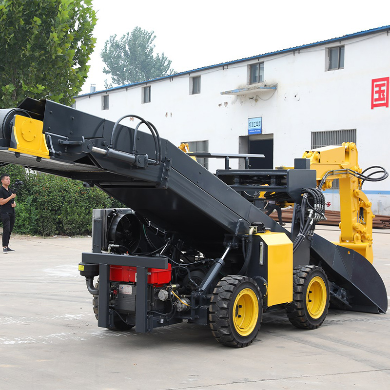 Haggloader/ mucking loader untuk perlombongan