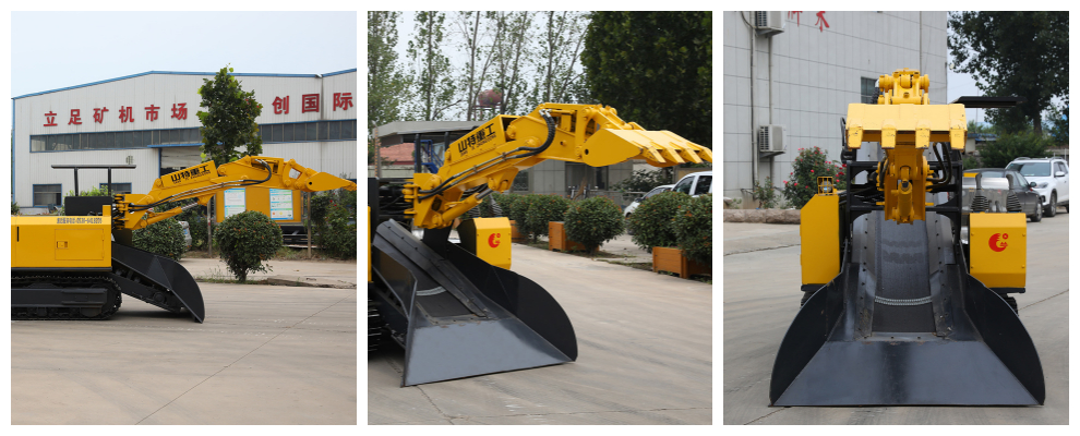 Bukti Letupan Crawler Mucking Loader untuk Tambang Batubara