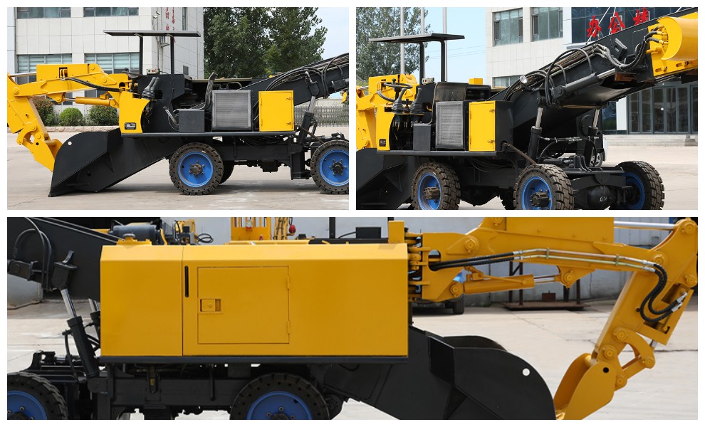 Hochwertiger Radrücklader für Tunnel