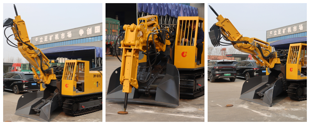 Взрывозащищенный многофункциональный погрузчик для больших уклонов