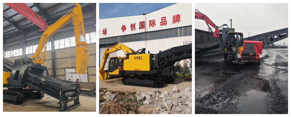 High Efficiency Rail Unloader For Train